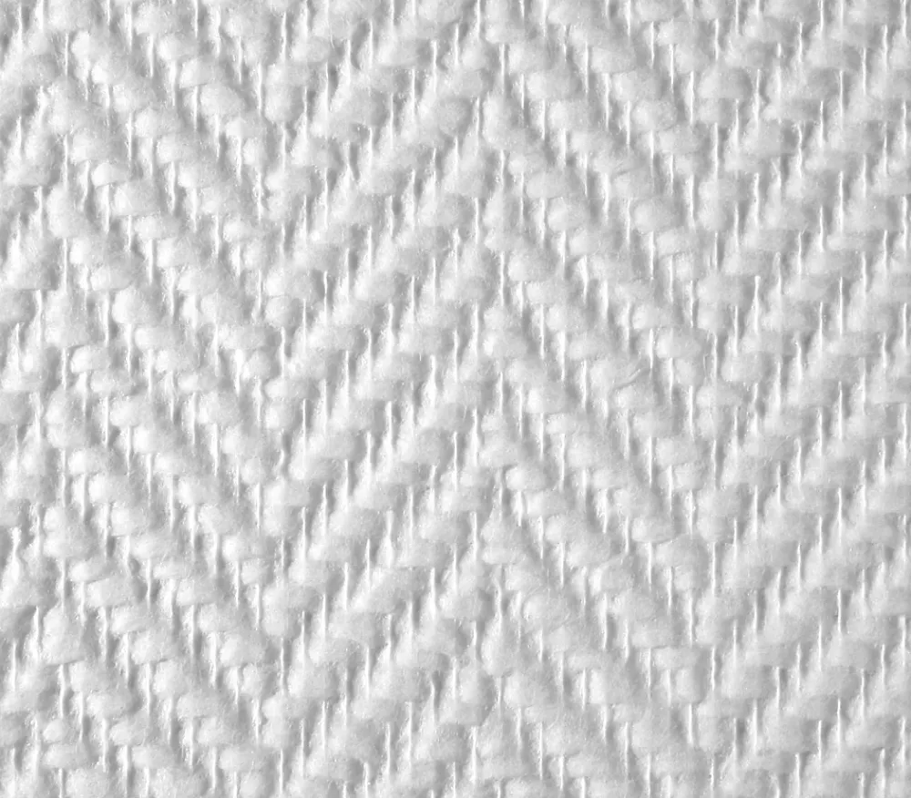 Semin Lot de 2 toiles de verre - motif chevron - rouleau 50 x 1 m- Fibre De Verre