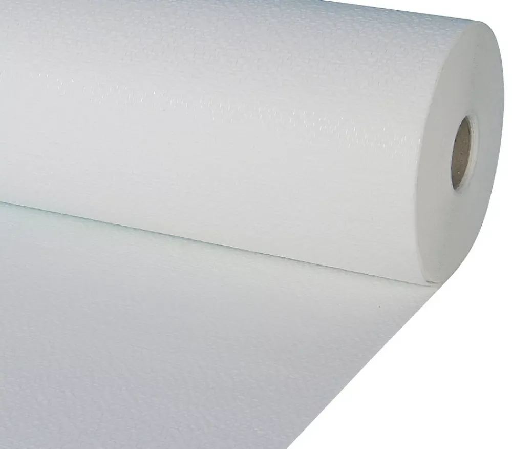 Semin Lot de 2 toiles de verre - motif crépi - rouleau 50 x 1 m- Fibre De Verre