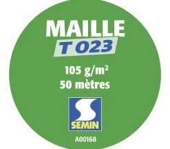 Semin Fibre De Verre<Lot de 5 toiles de verre - motif maille - rouleau 50 x 1 m