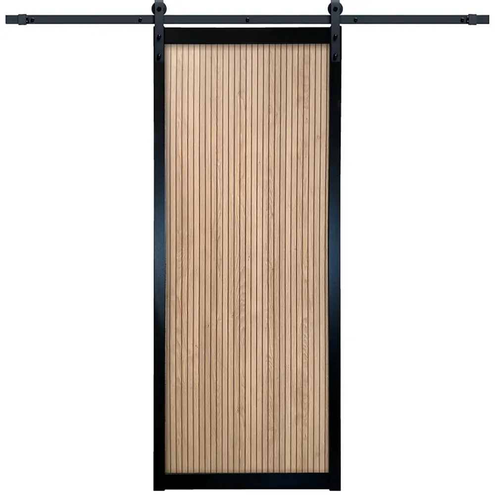 Skylab Porte Coulissante<Lot porte Univers 204 x 83 x 4 cm + rail rustique