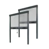 Avosdim Lot Stores Moustiquaire ALU recoupable - x2 - L100 x H130cm - Gris Anthracite- Moustiquaire Pour Fenêtre