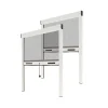 Avosdim Moustiquaire Pour Fenêtre<Lot Stores Moustiquaire ALU recoupable - x2 - L100 x H160cm - Blanc