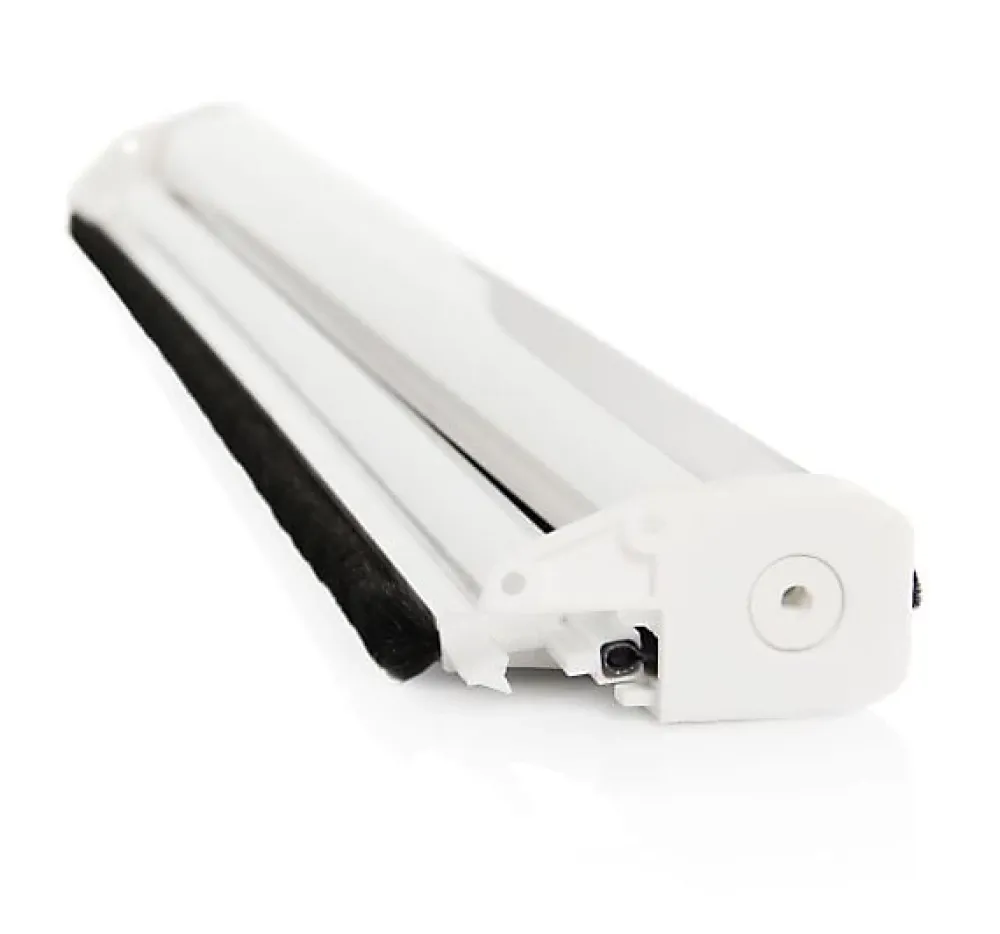 Avosdim Lot Stores Moustiquaire PVC recoupable - x2 - L100 x H160cm - Blanc- Moustiquaire Pour Fenêtre