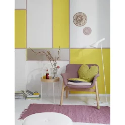 Decoflair Moulure Et Rosace De Plafond<M70 Rosace Polyuréthane 200 x 200 x 32 - 1 pièce