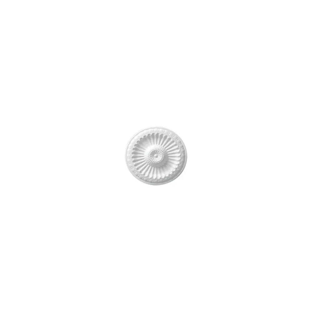 Decoflair M62 Rosace Polyuréthane 285 x 285 x 27 - 1 pièce- Moulure Et Rosace De Plafond