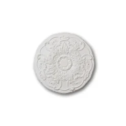 Decoflair Moulure Et Rosace De Plafond<M78 Rosace Polyuréthane 480 x 480 x 33 - 1 pièce