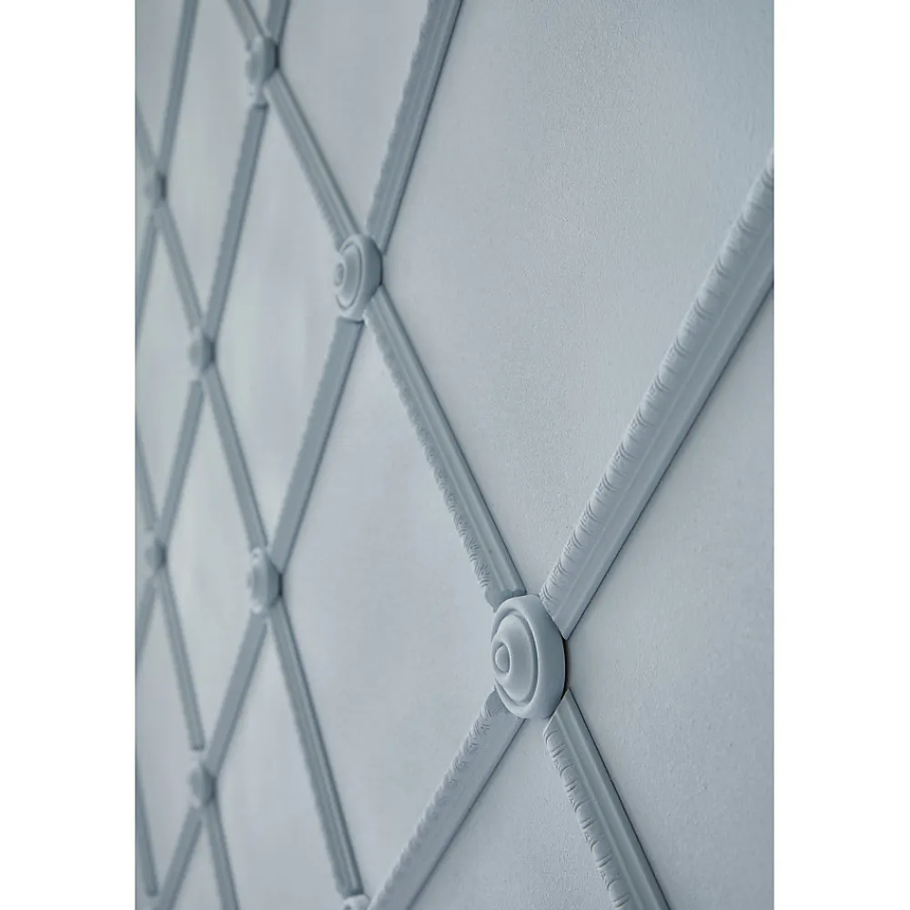 Decoflair Moulure Et Rosace De Plafond<M60 Rosace Polyuréthane 21 x 80 x 80 - 2 pièces