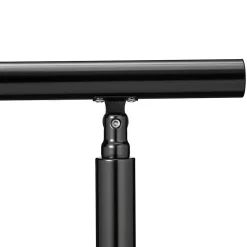 AICA Sanitaire Accessoire D'Escalier<Main courante 1.5 m noir mat inox 201 installation verticale escaliers rampes intérieur extérieur by Aica