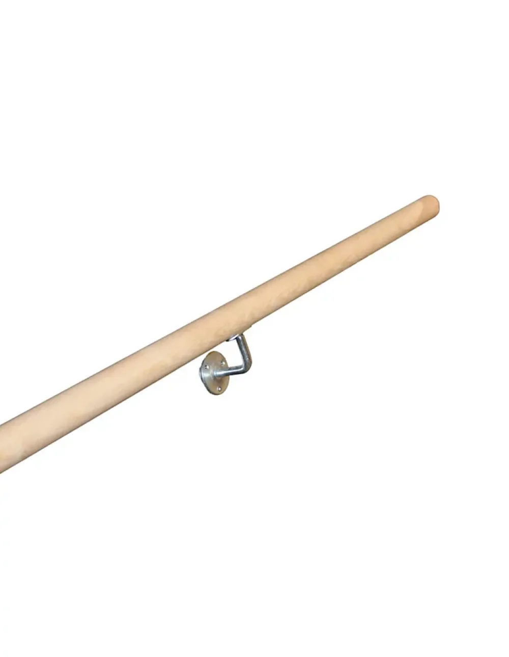 Levigne Main Courante Frene Ronde Diam 42 L 200cm- Accessoire D'Escalier