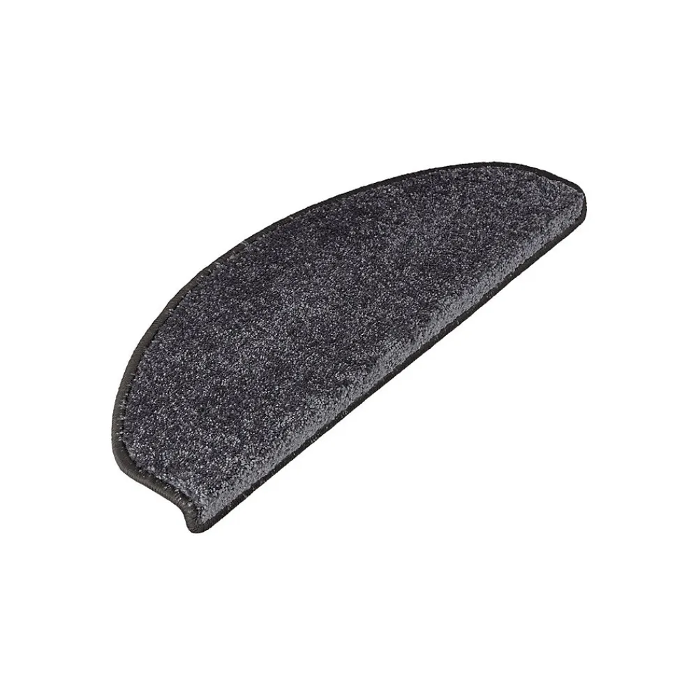 Floordirekt Accessoire D'Escalier<Marchettes d'escalier antidérapantes Sécuriser Vos marches Gris anthracite 23,5 x 65 cm Demi-circulaire