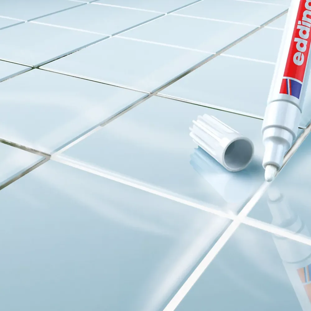 Edding Marqueur rénovateur de joints - cuisine et salles de bains e-8200- Joint Carrelage Mural