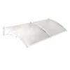Werka Pro Marquise poly blanche 80x300cm- Auvent Et Marquise