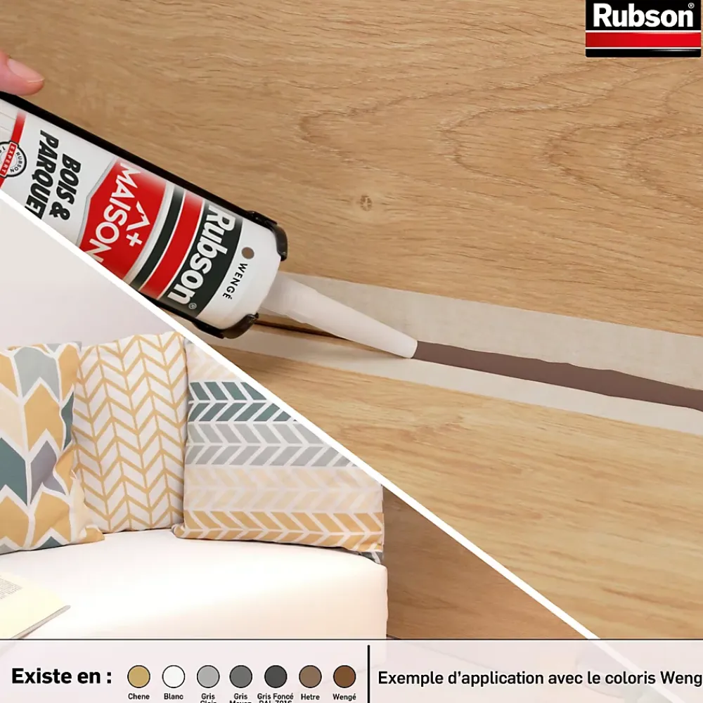 Rubson Colle Carrelage Mural<Mastic pour parquet RAL7016 280ml