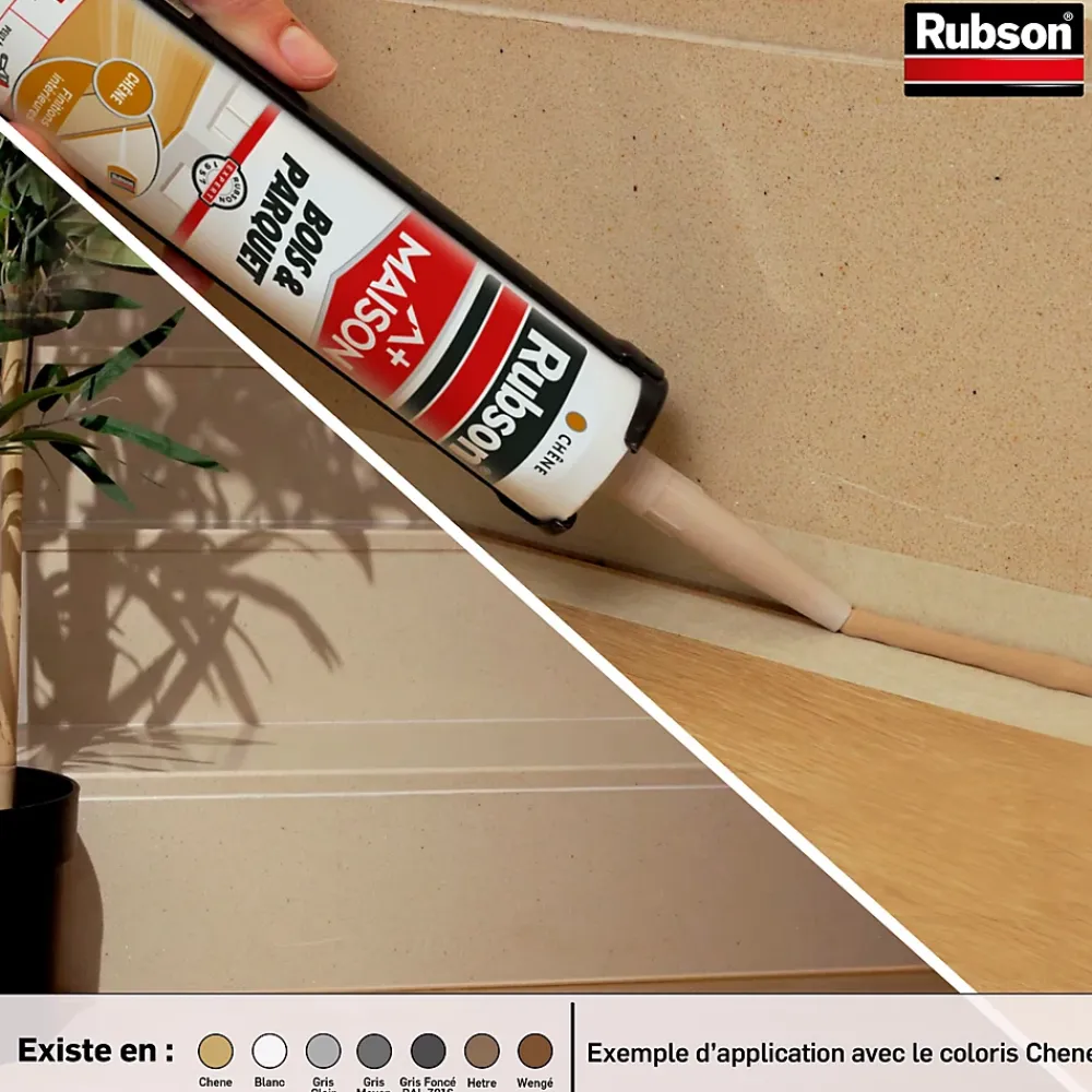 Rubson Colle Carrelage Mural<Mastic pour parquet RAL7016 280ml