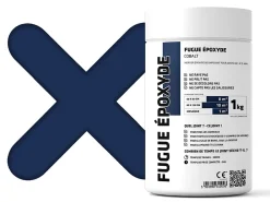 Ilcom Joint Carrelage Sol<Mastic époxy bi-composant pour le remplissage des joints - Bleu cobalt - 1Kg