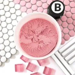 Ilcom Mastic époxy bi-composant pour le remplissage des joints - Rose - 1Kg- Joint Carrelage Sol