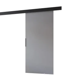 MINIO go for it , porte coulissante PRIM A 96 cm, Poignée noire, Gris / Noir- Porte Coulissante