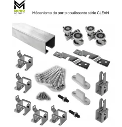 MINIO go for it , porte coulissante CLEAN A 86 cm portes de chambre, Chêne Sonoma- Porte Coulissante