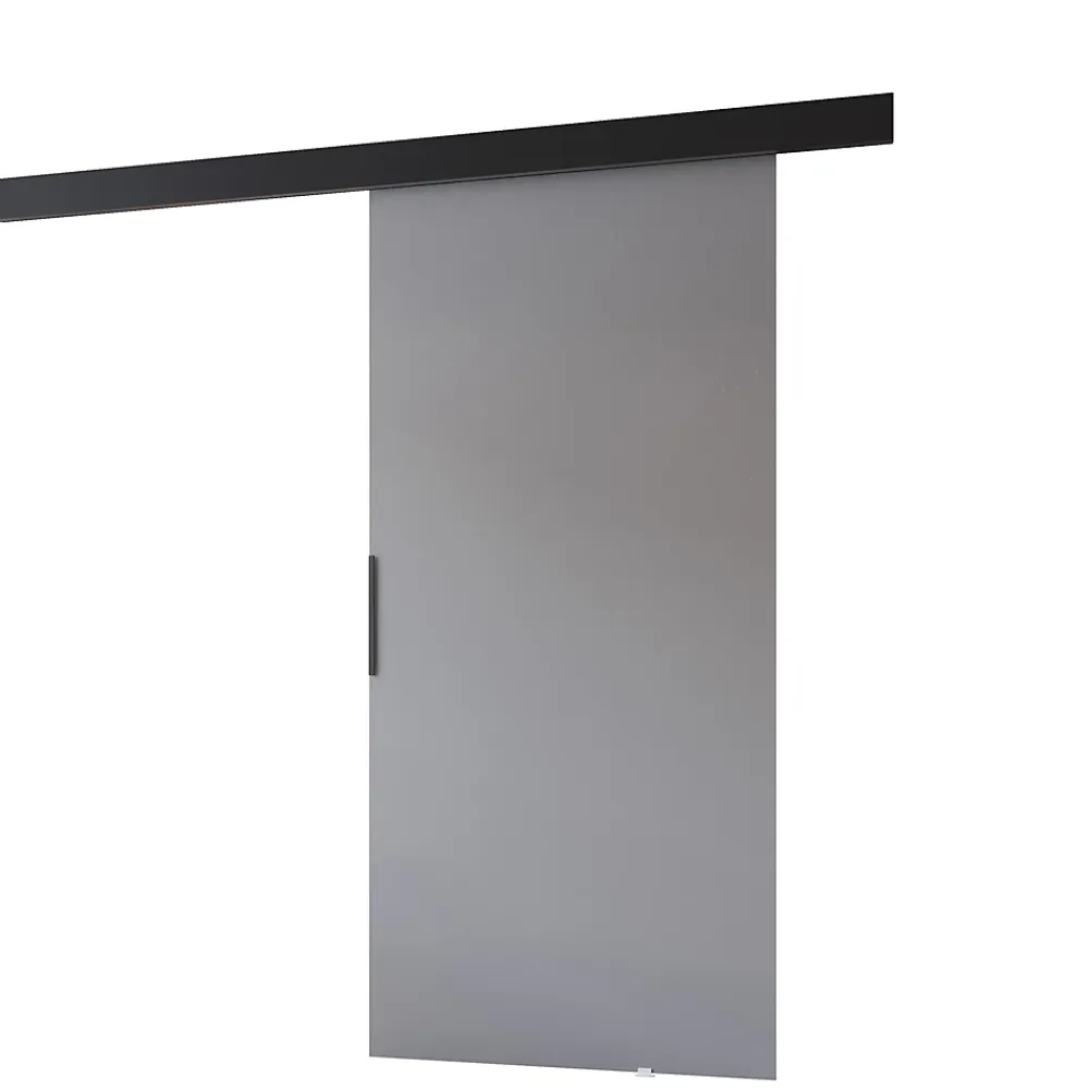 MINIO go for it , porte coulissante PRIM A 86 cm, Poignée noire, Gris / Noir- Porte Coulissante