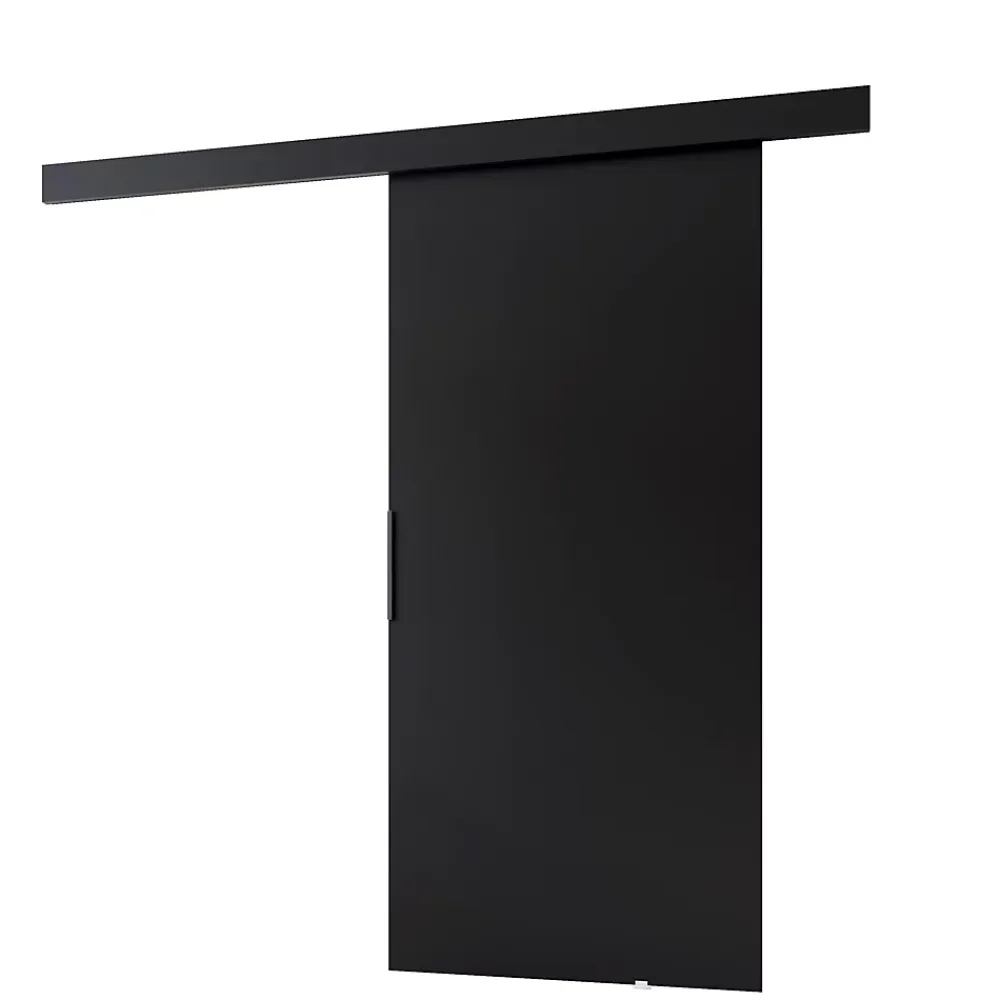 MINIO go for it , porte coulissante PRIM A 106 cm, Poignée noire, Noir- Porte Coulissante