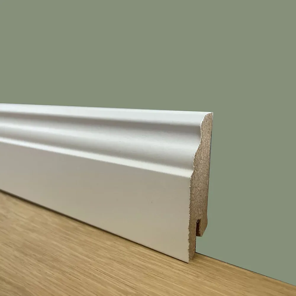 Eternal Parquet 96ml de PLINTHE DUCAL PLINTH en FIBRE DE BOIS COMPACT 60X15 BLANC- Plinthe Bois|Plinthe Bois