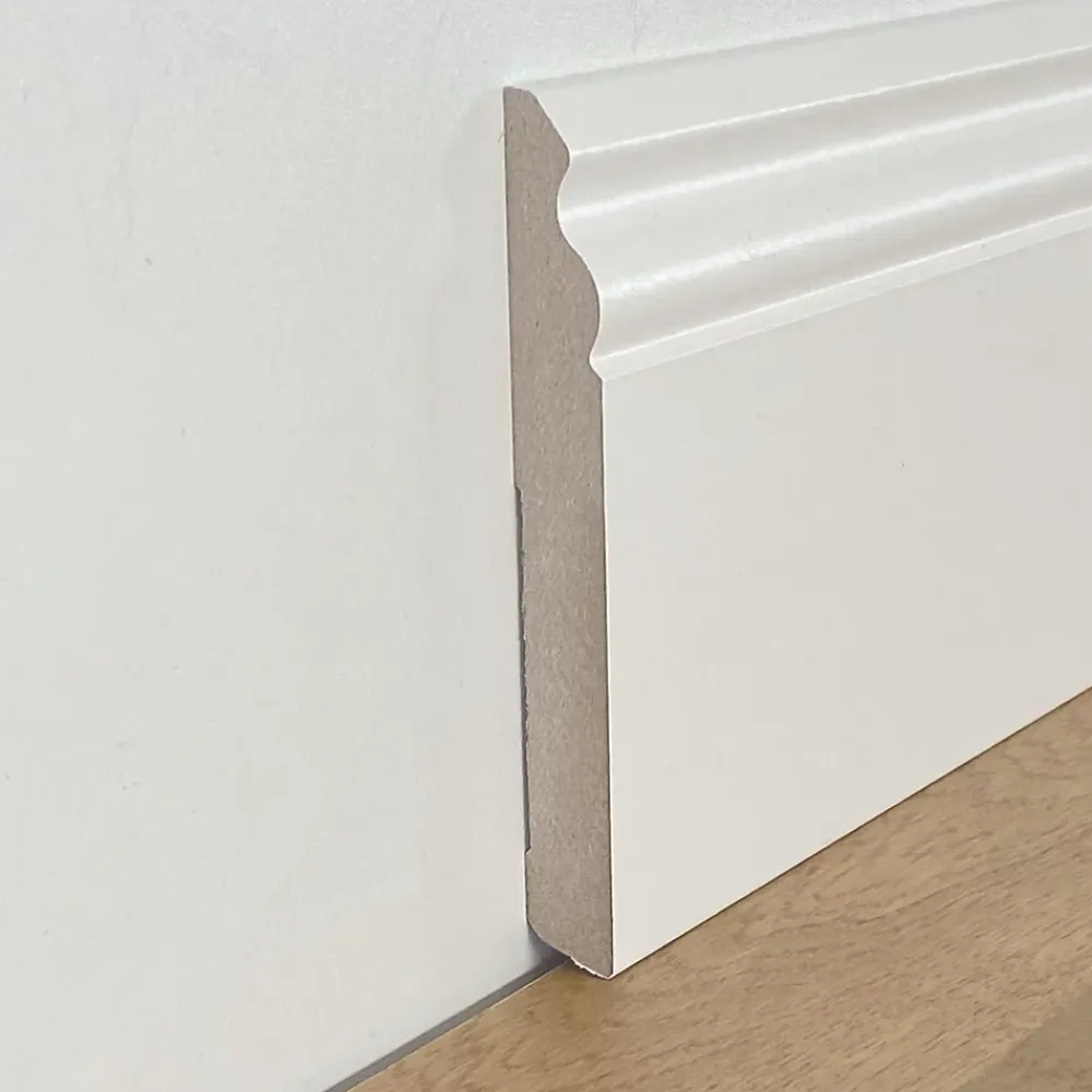 Eternal Parquet 96ml de PLINTHE DUCAL PLINTHE en FIBRE DE BOIS COMPACT 140X15 BLANC- Plinthe Bois|Plinthe Bois