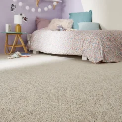 Moquette bouclée beige Berber Agadir 4 m (vendue à la coupe)- Moquette|Moquette