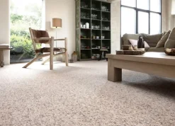 Moquette bouclée beige Berber 4m (vendue à la coupe)- Moquette|Moquette