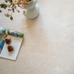 Décoweb Moquette chambre ou salon - Select - Ecru - Rouleau de 5m x 6m- Moquette|Moquette