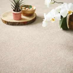 Décoweb Moquette en polyester recyclé - Re-cycle - Beige - Echantillon 15 x 20 cm- Moquette|Moquette