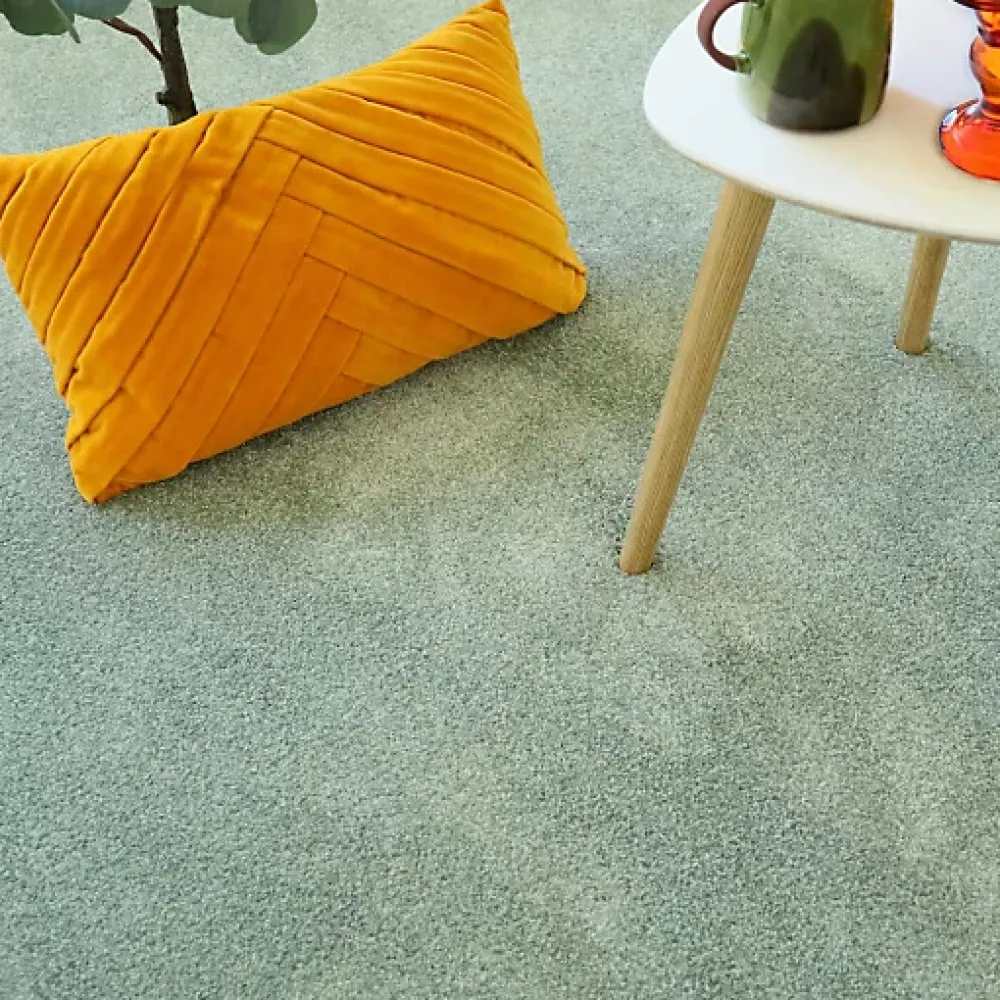 Décoweb Moquette poils longs Touch - Vert sauge - Rouleau de 4m x 6m- Moquette|Moquette