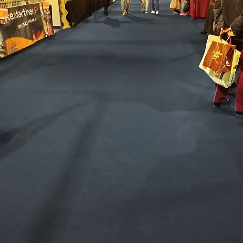 Décoweb Moquette Stand Expo - Anthracite - 2 m x 60 ml- Moquette|Moquette