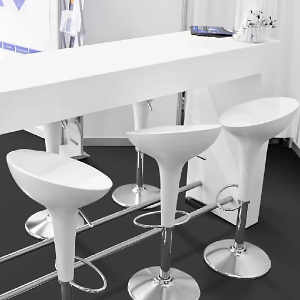 Décoweb Moquette Stand Expo - Anthracite - 2 m x 60 ml- Moquette|Moquette