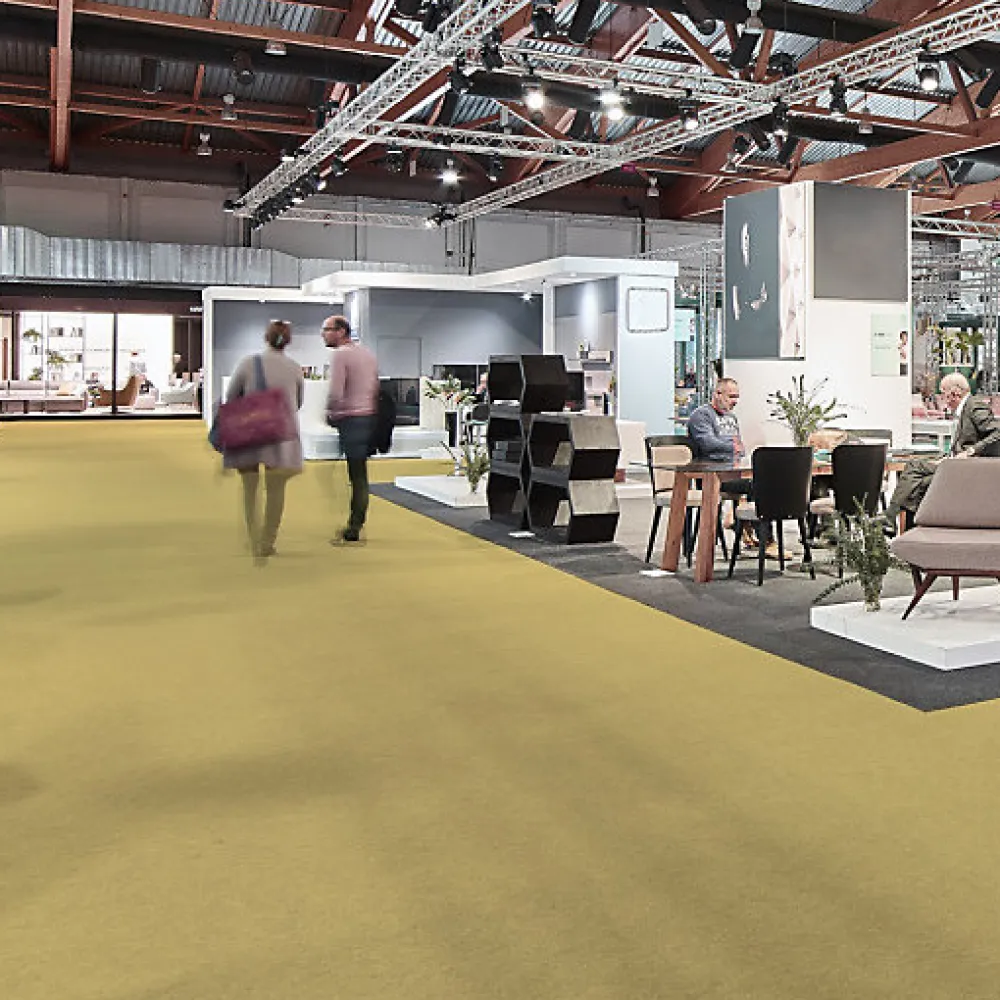 Décoweb Moquette|Moquette<Moquette Stand Expo - Beige - Rouleau de 2m x 12m