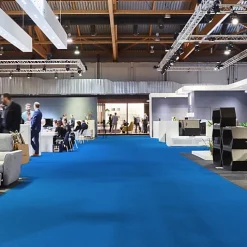Décoweb Moquette|Moquette<Moquette Stand Expo - Bleu Saphir - Rouleau de 2m x 38m