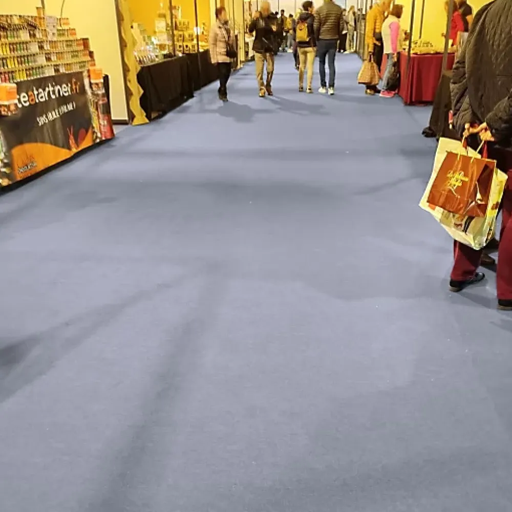 Décoweb Moquette|Moquette<Moquette Stand Expo - Gris - Rouleau de 2m x 12m