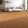 Sisal Et Jonc De Mer|Sisal Et Jonc De Mer<Moquette tissée à plat Sisal Abaca chaume 4m (vendue à la coupe)