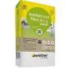 Weber Colle Carrelage Sol<Mortier - colle déformable pour carrelage (C2 et S1) COL FLEX ECO - Sac de 25 Kg - GRIS