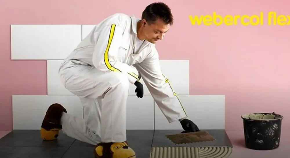 Weber Mortier - colle déformable pour carrelage (C2 et S1) COL FLEX ECO - Sac de 25 Kg - BLANC- Colle Carrelage Sol