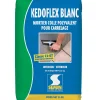 Semin Mortier Colle Polyvalent pour Carrelage Kedoflex Blanc , Intérieur/Extérieur, sac de 25 kg- Colle Carrelage Sol