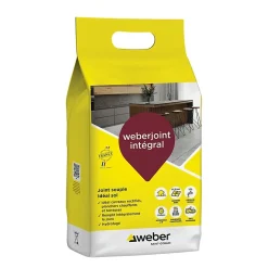 Weber Joint Carrelage Sol<Mortier pour joints de carrelage JOINT INTEGRAL - Sac de 5 Kg - BLANC PUR E06