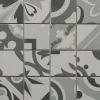 Casa Linéa MOSAIQUE CIMENTO GREY 1 PLAQUE 30 X 30 CM CASA LINEA- Mosaïque Pour Douche