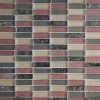 Casa Linéa MOSAIQUE CONTEMPORAINS BARRETTE MAUVE 1 PLAQUE 30,5 x 30,5 CM CASA LINEA- Mosaïque Pour Salle De Bains|Mosaïque Pour Pièce À Vivre