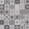 Carrelage Signature Mosaique de Ceramique 4,8 X4,8 Cm Patchwork Gris - vendu par plaque de 30 X 30 cm -- Mosaïque|Mosaïque Pour Salle De Bains