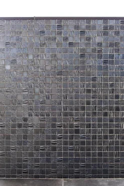 Carrelage Signature Mosaique de Ceramique Noire Hexagone Long - vendu par plaque de 29,6X25,6 Cm -- Mosaïque Pour Wc