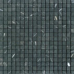 Carrelage Signature Mosaïque<Mosaique de Marbre Noir Vieilli 1.5 X 1.5 Cm - vendu par plaque de 30.5 X 30.5 Cm -