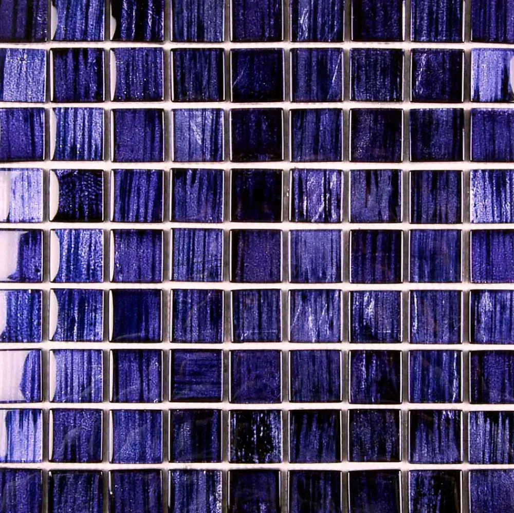 Carrelage Signature Mosaique de Verre Amethyste - vendu par plaque de 29.7 X 29.7 cm -- Mosaïque Pour Wc