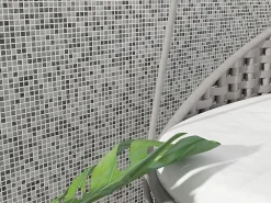 Carrelage Signature Mosaïque Pour Salle De Bains<Mosaique de verre Recyclé micro Mix Gris - vendu par plaque de 30,5 X 30,5 Cm -