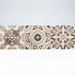 Casa Linéa MOSAIQUE DECOR RENAISSANCE TRAVERTIN DECORE NATURAL 1 PLAQUE 10 x 30,5 CM CASA LINEA- Travertin