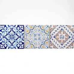Casa Linéa Travertin<MOSAIQUE DECOR RENAISSANCE TRAVERTIN CASA LINEA 10X30.5